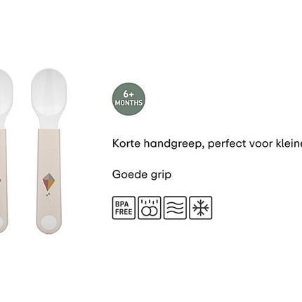 Mepal Babylepel Mio Sunshine & Rainbow 2 Stuks koop je bij Babywinkel