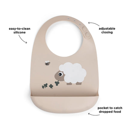 Done by Deer Slabbetje Sheepy koop je bij Babywinkel