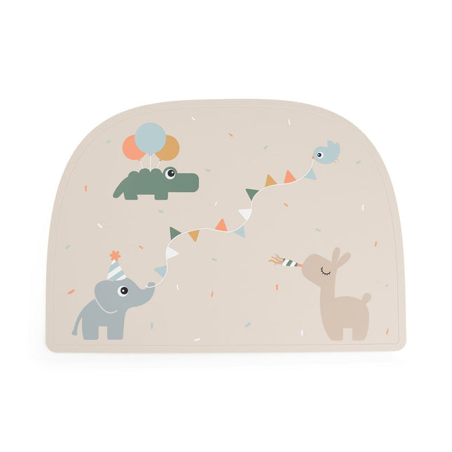 Siliconen placemat Celebration Sand koop je bij Babywinkel