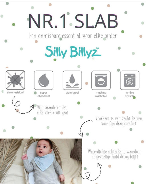 Silly Billyz Slabbetje Silly Billyz Fleece Pocket Bibs Dusty Pink koop je bij Babywinkel