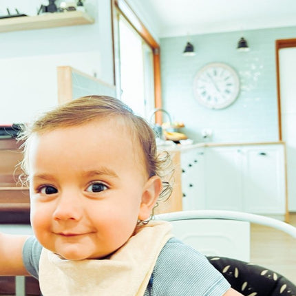 Silly Billyz Slabbetje Bandana White Sand koop je bij Babywinkel