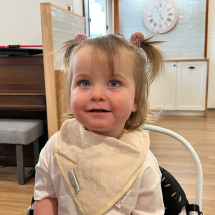 Silly Billyz Slabbetje Bandana White Sand koop je bij Babywinkel