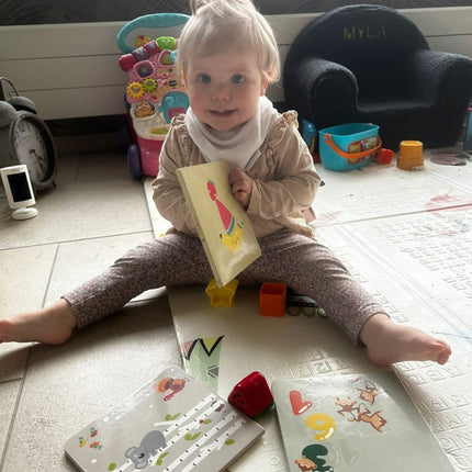 Silly Billyz Slabbetje Bandana White Sand koop je bij Babywinkel