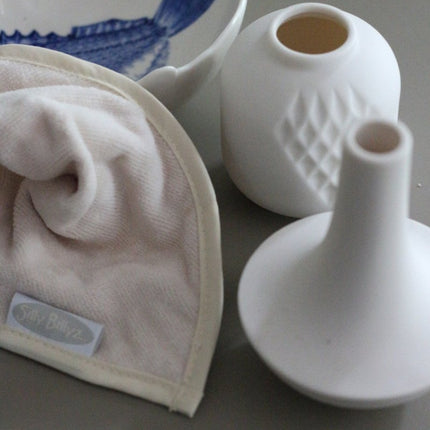 Silly Billyz Slabbetje Bandana White Sand koop je bij Babywinkel