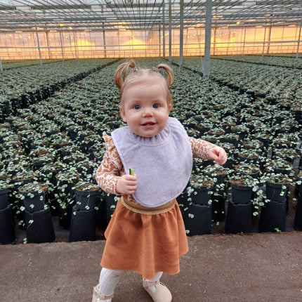 Silly Billyz Slabbetje Large Lavender koop je bij Babywinkel