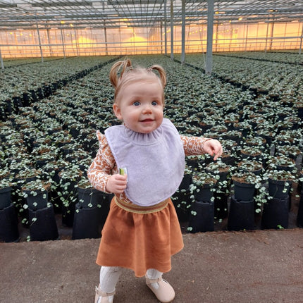 Silly Billyz Slabbetje Large Lavender koop je bij Babywinkel