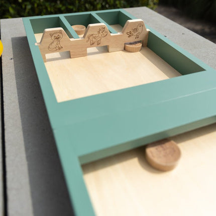 Sjoelbak/shuffle board/jeu de pallet/Jakkolo basilgreen koop je bij Babywinkel