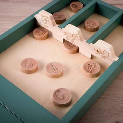Sjoelbak/shuffle board/jeu de pallet/Jakkolo basilgreen koop je bij Babywinkel