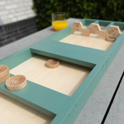 Sjoelbak/shuffle board/jeu de pallet/Jakkolo basilgreen koop je bij Babywinkel