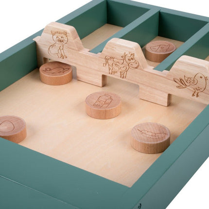 Sjoelbak/shuffle board/jeu de pallet/Jakkolo basilgreen koop je bij Babywinkel