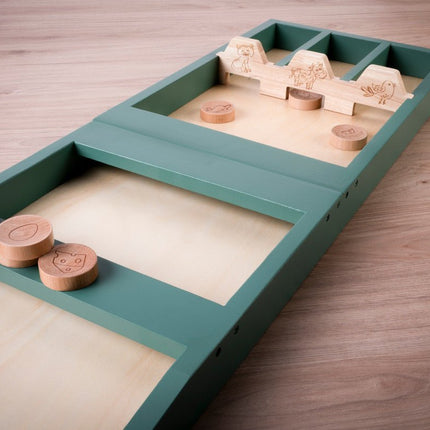 Sjoelbak/shuffle board/jeu de pallet/Jakkolo basilgreen koop je bij Babywinkel
