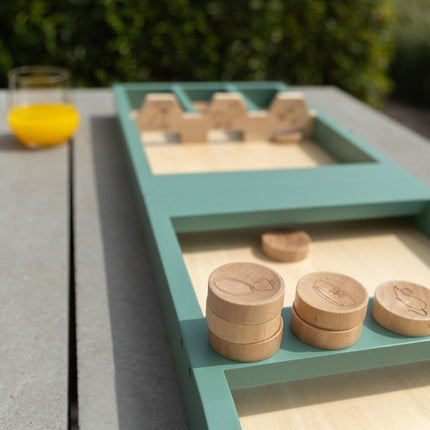 Sjoelbak/shuffle board/jeu de pallet/Jakkolo basilgreen koop je bij Babywinkel