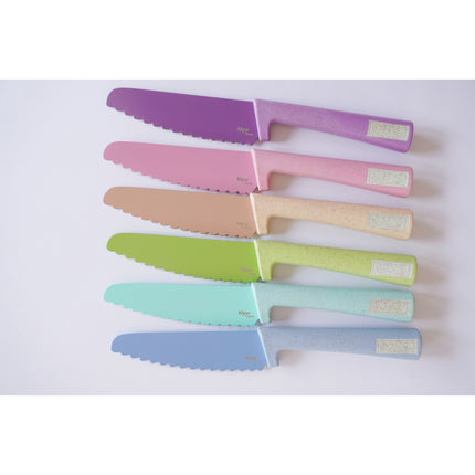 SKÅGFÄ KLYV Classic Kidssafe Kniv Lime