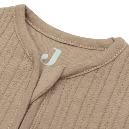 Jollein Slaapzak Baby Afritsbare Mouw Rond Ajour - Biscuit koop je bij Babywinkel