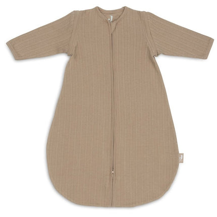 Jollein Slaapzak Baby Afritsbare Mouw Rond Ajour - Biscuit koop je bij Babywinkel