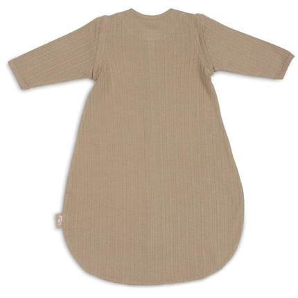 Jollein Slaapzak Baby Afritsbare Mouw Rond Ajour - Biscuit koop je bij Babywinkel