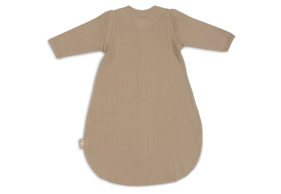 Jollein Slaapzak Baby Afritsbare Mouw Rond Ajour - Biscuit koop je bij Babywinkel