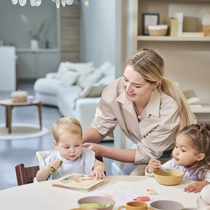 Meyco Slabbetje Wavy Grey Blue 2St koop je bij Babywinkel