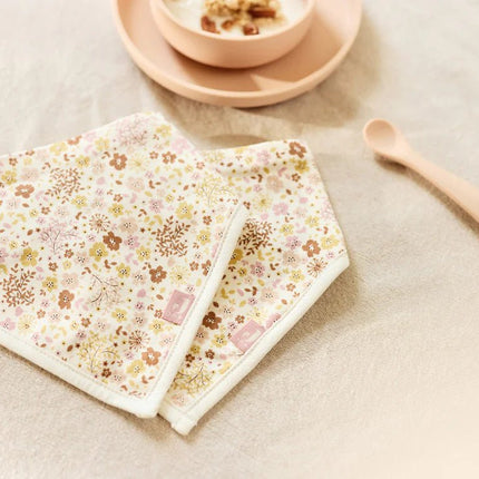 Jollein Slabbetje Bandana Flower Fairies 2St koop je bij Babywinkel