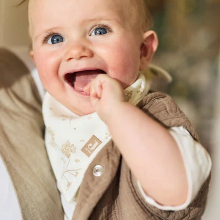 Jollein Slabbetje Bandana Leafy Drewams 2St koop je bij Babywinkel
