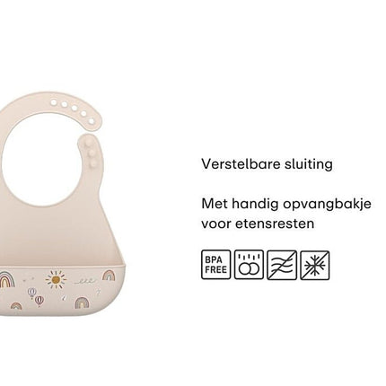 Mepal Slabbetje Mio Sunshine & Rainbow koop je bij Babywinkel