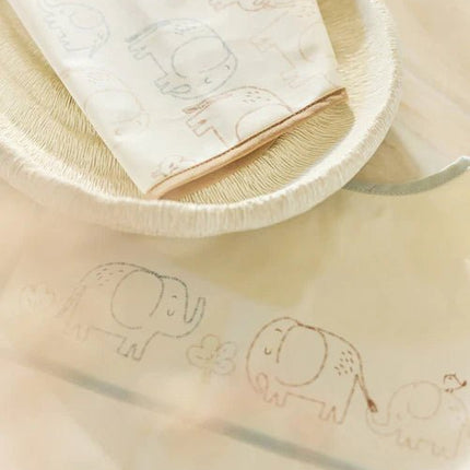Jollein Slabbetje Elephant Tales Waterproef 2St koop je bij Babywinkel