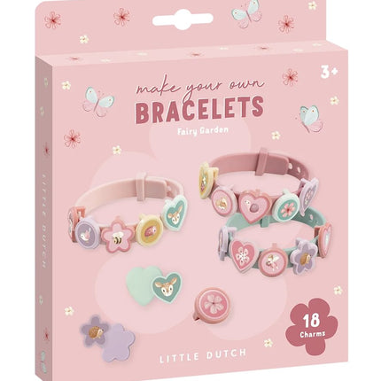 Little Dutch Sæt til fremstilling af armbånd – Rosa & Friends