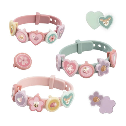 Little Dutch Sæt til fremstilling af armbånd – Rosa & Friends