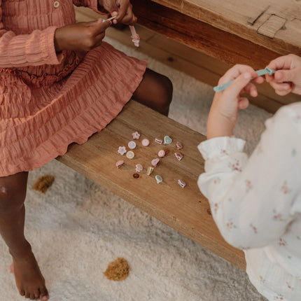 Little Dutch Sæt til fremstilling af armbånd – Rosa & Friends