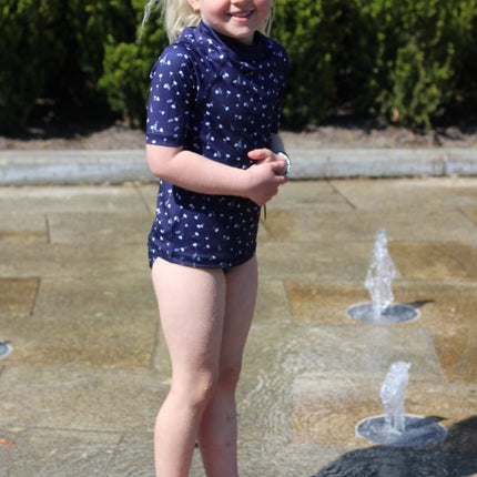 Slipstop UV Shirt Grain Navy koop je bij Babywinkel