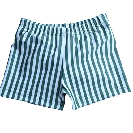 Slipstop Zwembroek Kind Green Bay Stripe koop je bij Babywinkel