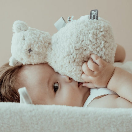 Snoozebaby Knuffel Organic Beer Bobby Stone Beige koop je bij Babywinkel