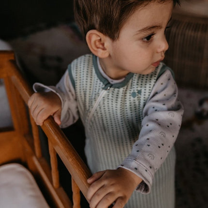 Snoozebaby Slaapzak Baby Mouwloos Smokey Green koop je bij Babywinkel