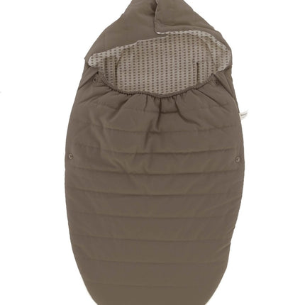 Snoozebaby Voetenzak Organic Maxi Cosi Warm Brown 80cm koop je bij Babywinkel