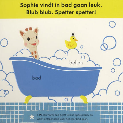 Sophie de Giraf Baby Boekje Sophie Gaat Slapen koop je bij Babywinkel