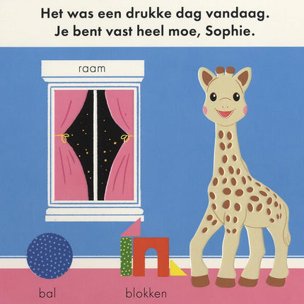 Sophie de Giraf Baby Boekje Sophie Gaat Slapen koop je bij Babywinkel