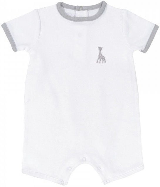 Sophie de Giraf Baby Jumpsuit 1 - Delig Pakje Wit koop je bij Babywinkel