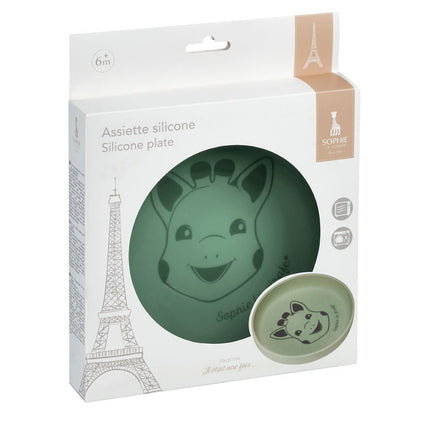 Sophie de Giraf Babybord Groen koop je bij Babywinkel