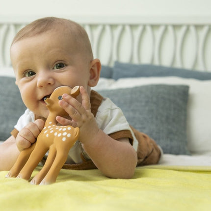 Sophie de Giraf Bijtring Fan Het Hertje koop je bij Babywinkel