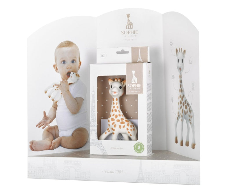Sophie de Giraf Bijtring Giraf In Witte Geschenkdoos koop je bij Babywinkel