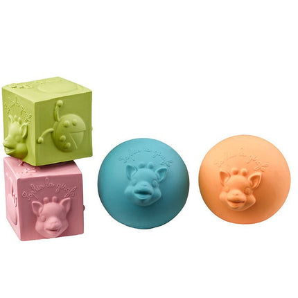 Sophie de Giraf Geschenkdoosje So'Pure Set 4 delig koop je bij Babywinkel