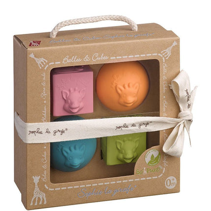 Sophie de Giraf Geschenkdoosje So'Pure Set 4 delig koop je bij Babywinkel