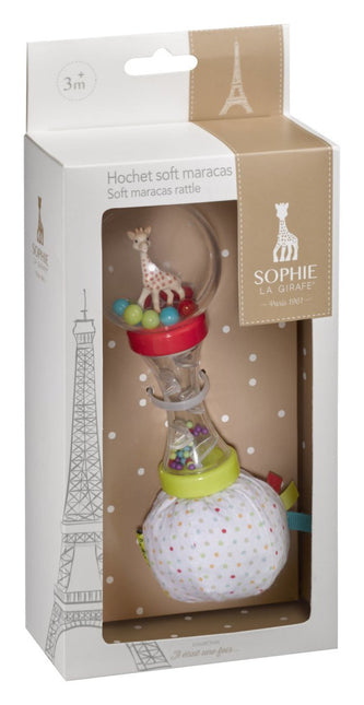 Sophie de Giraf Rammelaar Zachte Maracas koop je bij Babywinkel