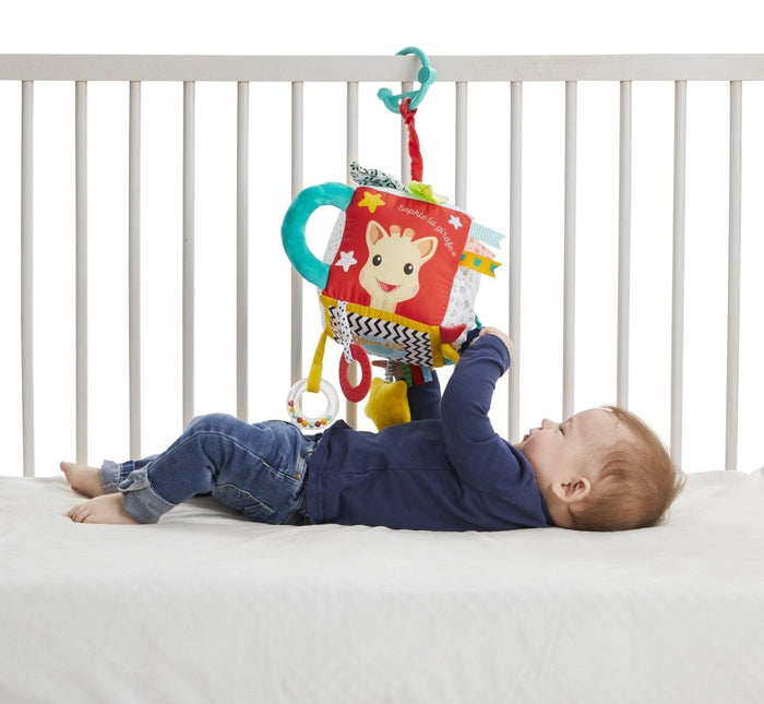 Sophie de Giraf Sensorisch Speelgoed Kubus koop je bij Babywinkel