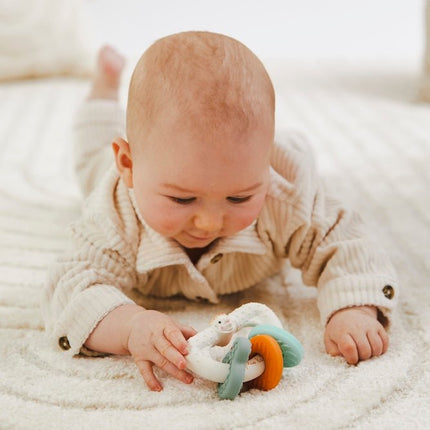 Sophie de Giraf Bijtring Sleutel In Witte Geschenkdoos koop je bij Babywinkel