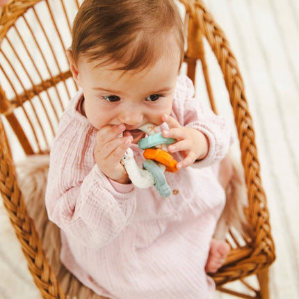 Sophie de Giraf Bijtring Sleutel In Witte Geschenkdoos koop je bij Babywinkel