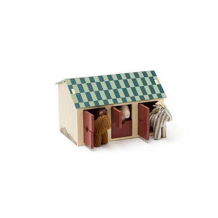 Stal met paarden koop je bij Babywinkel