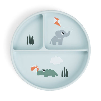 Done by Deer Babybord Stick & Stay Playground Blauw koop je bij Babywinkel