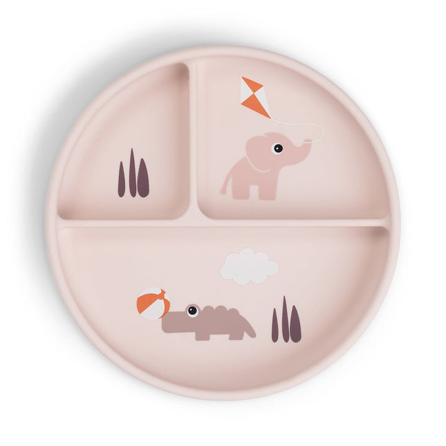 Done by Deer Babybord Stick & Stay Playground Roze koop je bij Babywinkel