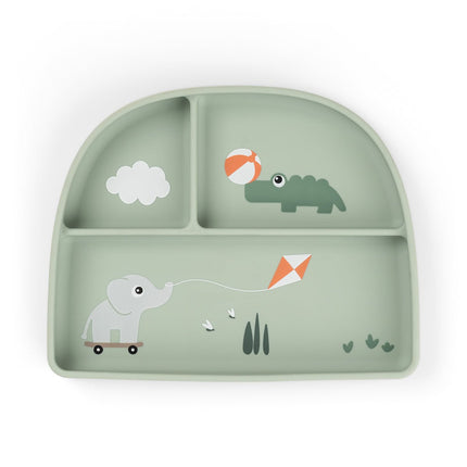 Stick&Stay Verdeel Bord Playground Green koop je bij Babywinkel